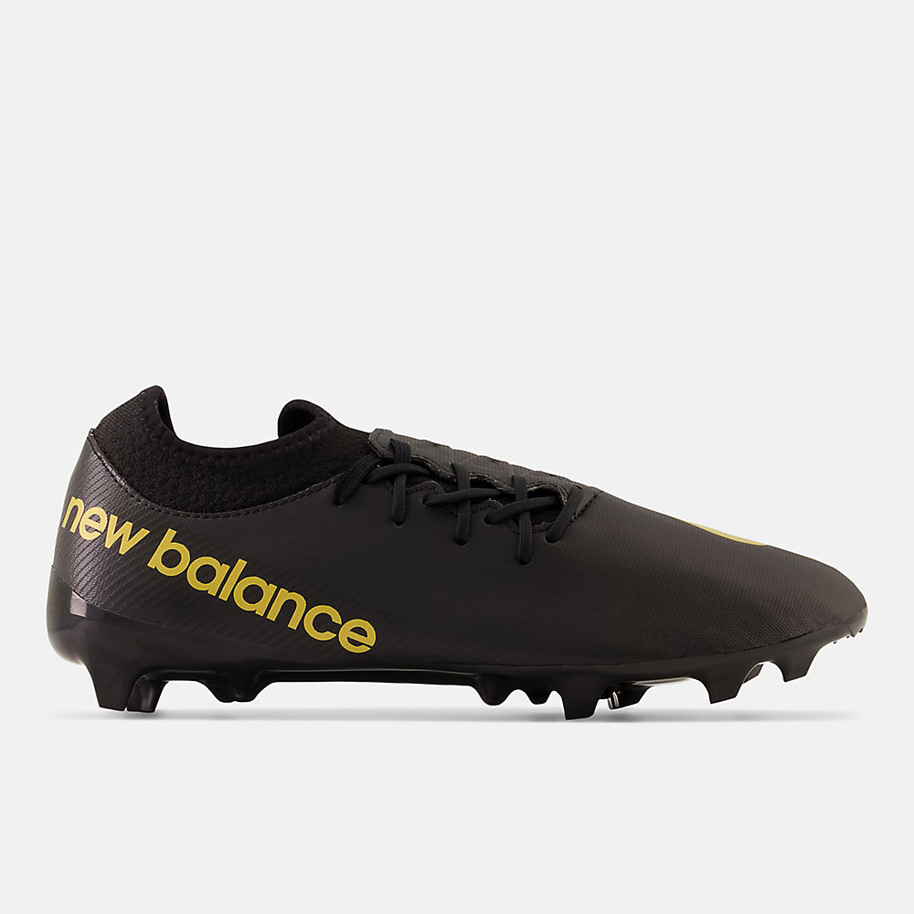 New Balance Furon v7 Dispatch FG Shoes Black with Gold